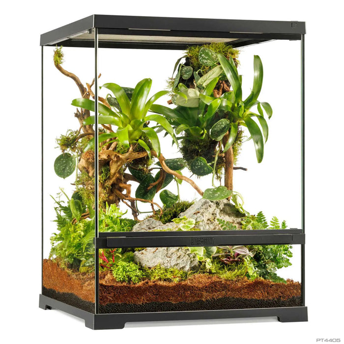 Exo Terra Pro Terrarium 45x45x60 – Terrario Naturale Avanzato Small Tall