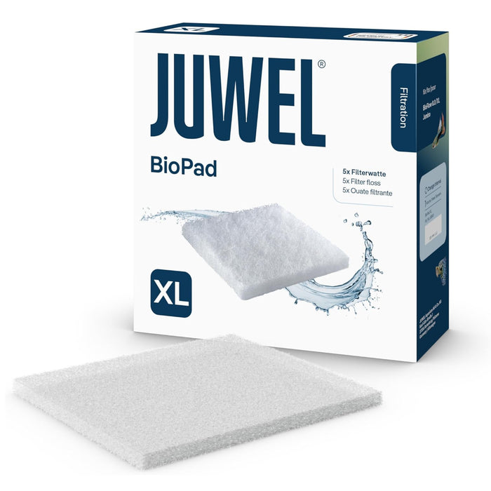 Juwel BioPad XL – Ovatta Filtrante in Lanetta di Perlon per Filtro Bioflow 8.0 / Jumbo (5 Pezzi)