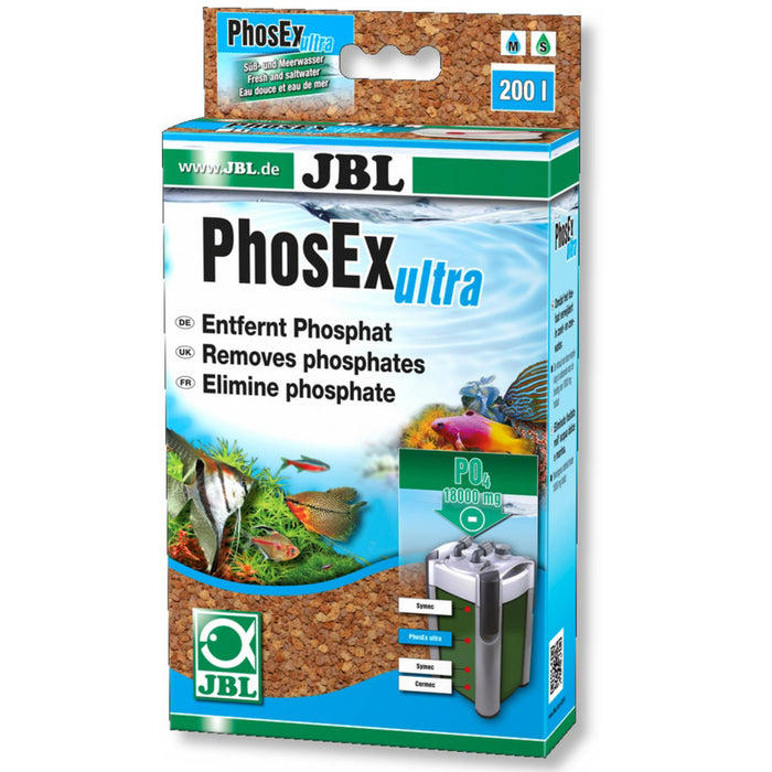 JBL PhosEx Ultra 340 g – Massa Filtrante Anti-Fosfati per Acqua Dolce e Marina