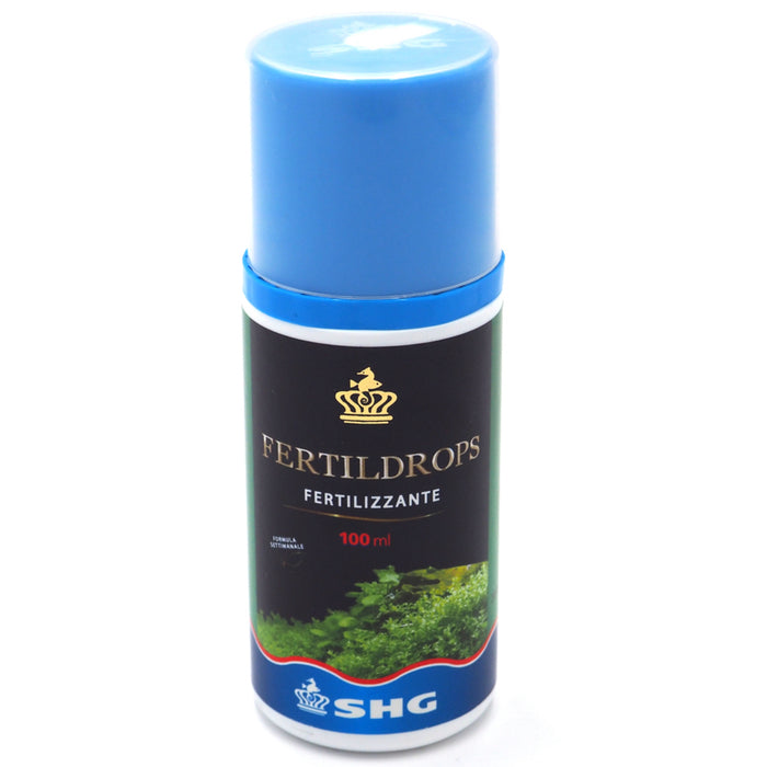 SHG Fertildrops 100 ml – Fertilizzante Liquido Completo per Piante da Acquario