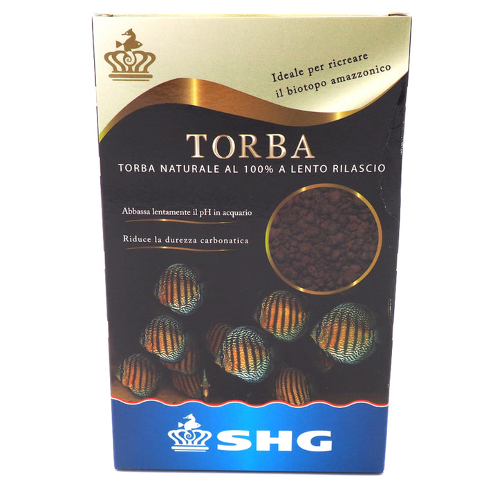 SHG Torba 320 g – Acidificante Naturale in Granuli per Acquario Dolce