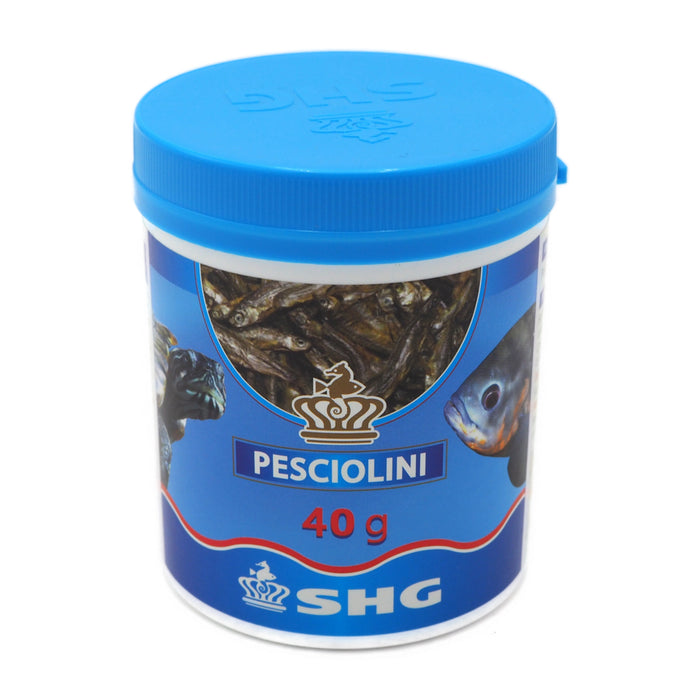 SHG Pesciolini 40 gr – Pesci essiccati naturali per tartarughe e pesci carnivori