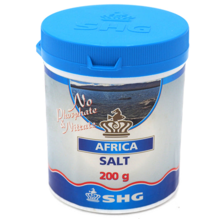 Sali Minerali SHG Africa Salt 200g – Integratore GH e KH per Ciclidi dei Laghi Africani