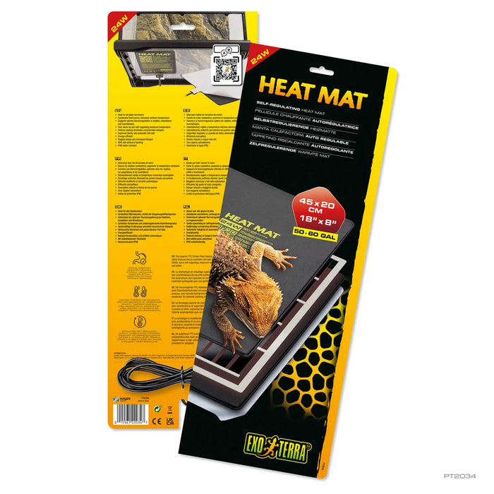 Exo Terra Heat Mat 24W – Tappetino riscaldante 45×20 cm