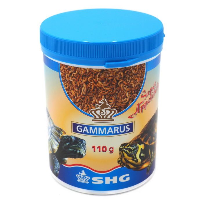 SHG Gammarus 110 g – Alimento Naturale Essiccato per Tartarughe e Rettili