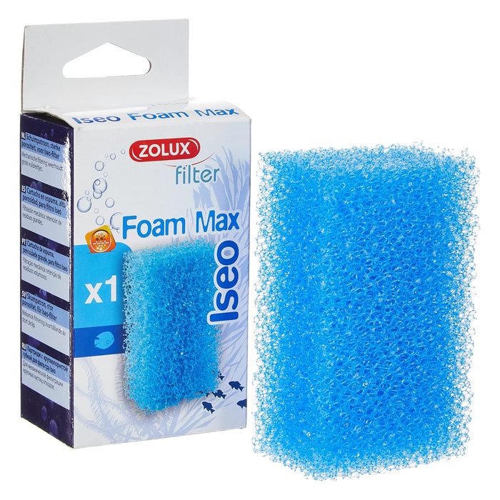 Zolux Iseo Foam Max – Spugna Grossa di Ricambio per Filtro Acquario Iseo