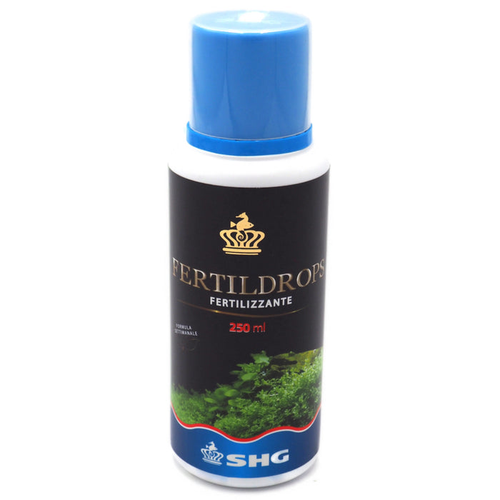 SHG Fertildrops 250 ml – Fertilizzante Liquido Completo per Piante da Acquario