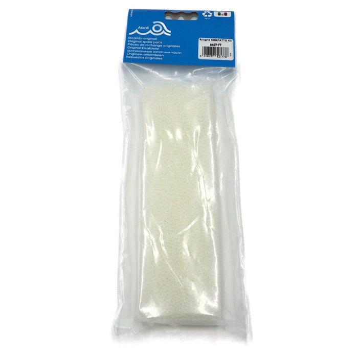 Askoll Spugna di Ricambio per Filtro Kompatto K3 e Fluval U3 (2 Pezzi)