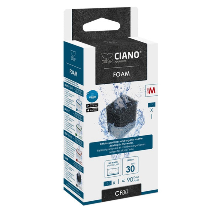Ciano Foam M – Spugna di Ricambio per Filtrazione Meccanica 30 PPI