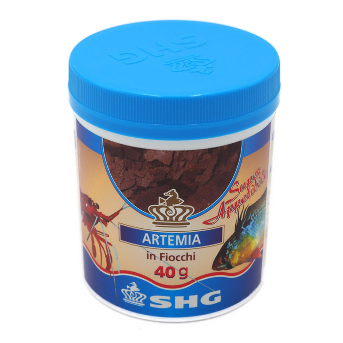 SHG Artemia in Fiocchi 40 g – Cibo completo per pesci ornamentali d’acquario