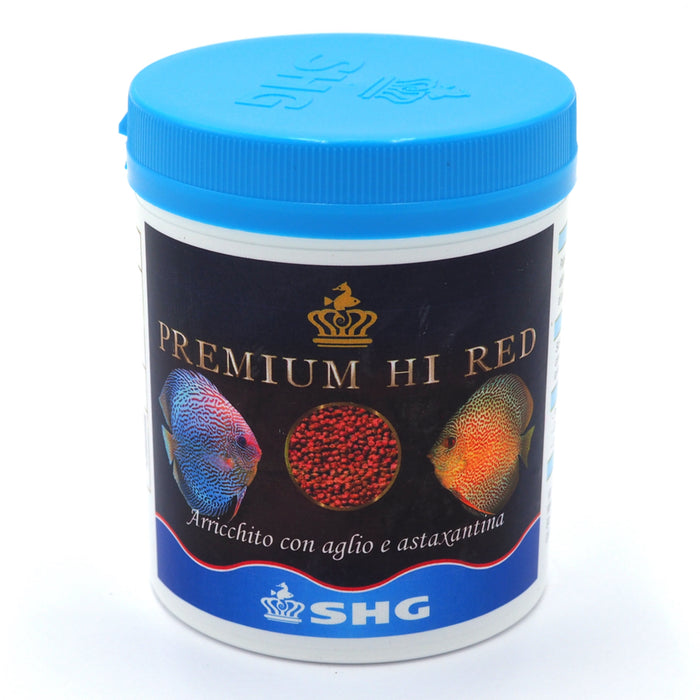 SHG Hi Red 50 g – Mangime Professionale in Granuli Morbidi per Discus e Pesci Tropicali Esigenti