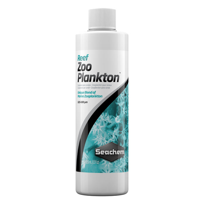 Seachem Reef Zooplankton 250 ml – Nutrimento concentrato per coralli e invertebrati marini