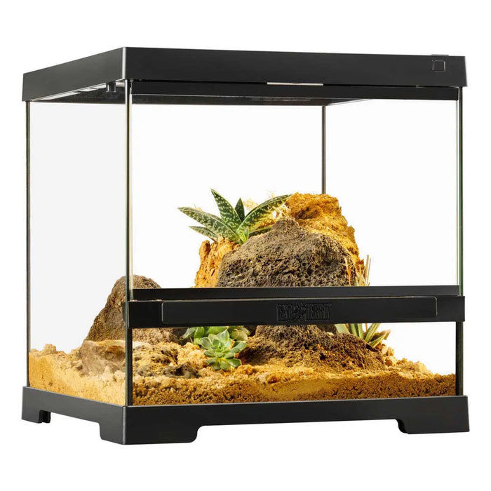 Exo Terra Pro Terrarium X-Small Wide (30x30x30 cm) – Terrario Naturale Avanzato