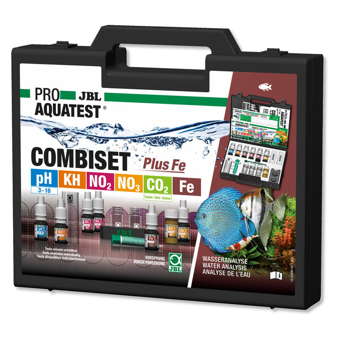 JBL ProAqua Test CombiSet Plus Fe – Valigetta Analisi Completa Acquari d’Acqua Dolce