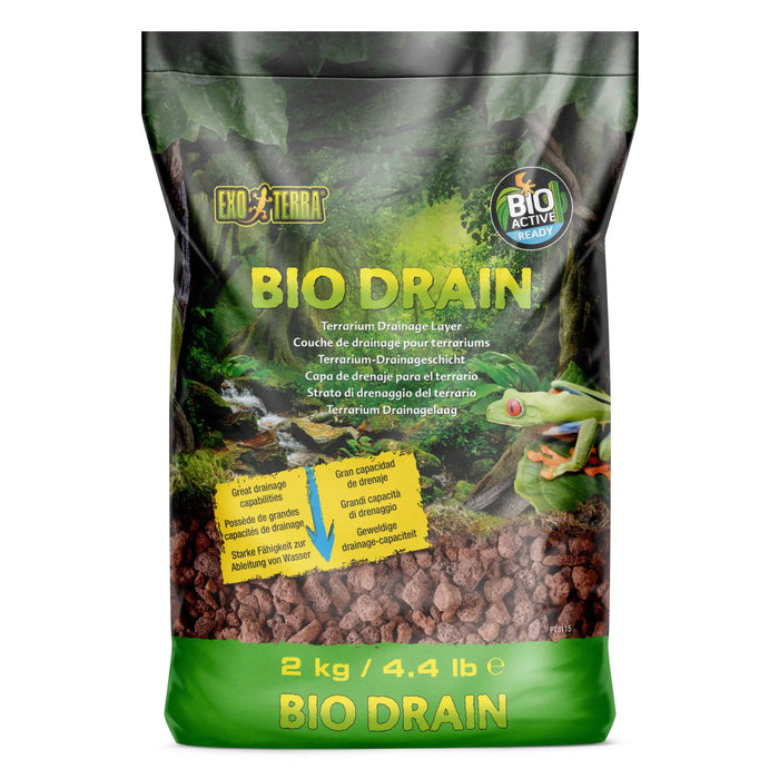 Exo Terra – Bio Drain Substrato Drenante 2 kg per Terrari e Paludari