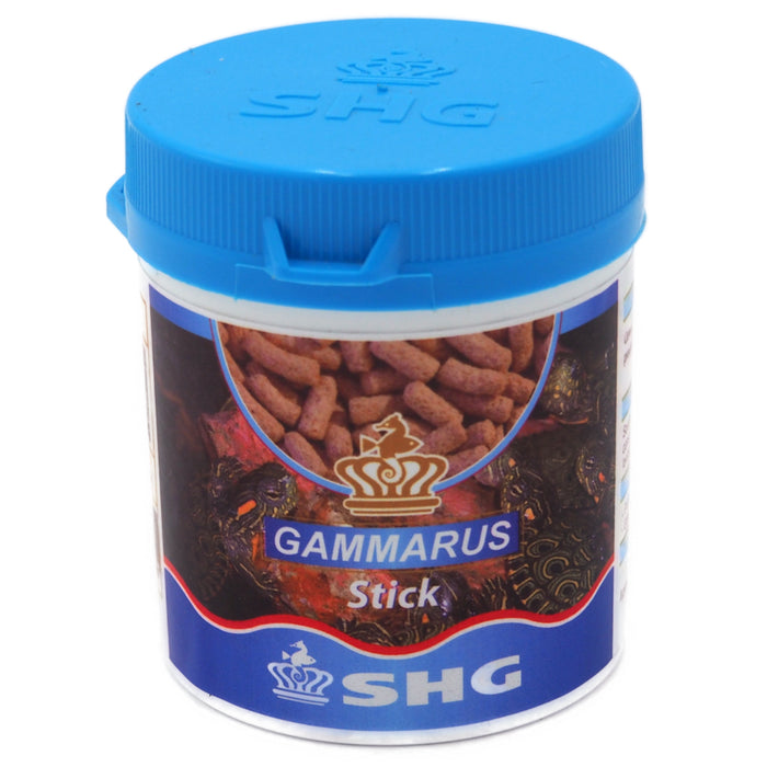SHG Gammarus Stick 45 g – Mangime Estruso Ricco di Calcio per Tartarughe Acquatiche e Grandi Ciclidi