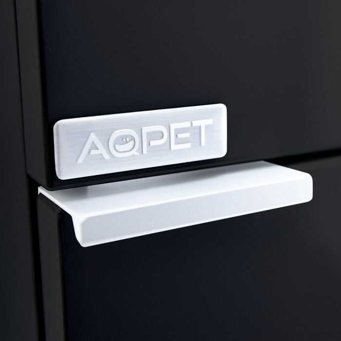 AqPet Cabinet 120 120x50x80h Nero supporto per acquari