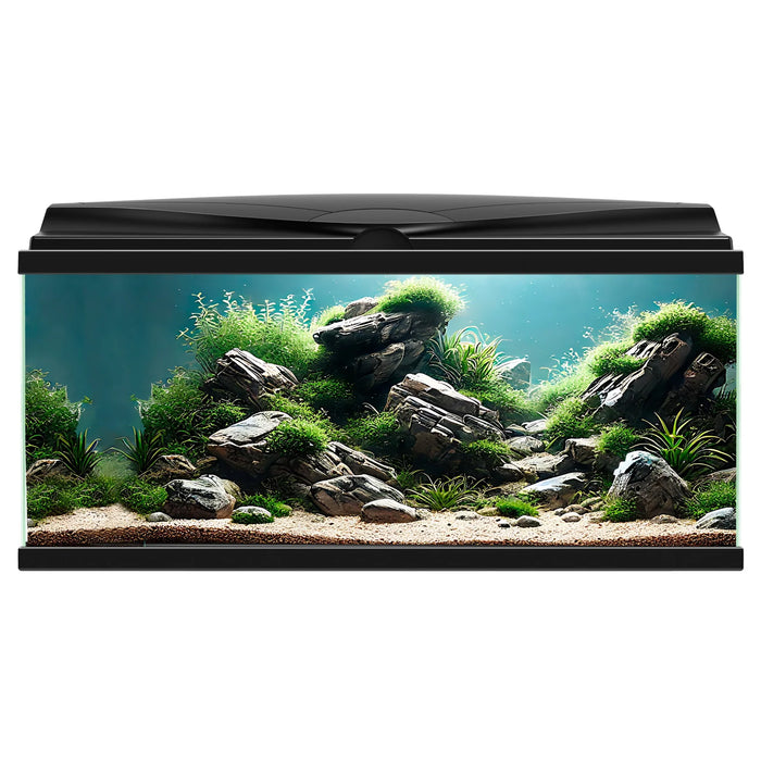 Ciano Aqua 85 LED Bianco – Acquario Completo 76L con Filtro CBIO e Riscaldatore