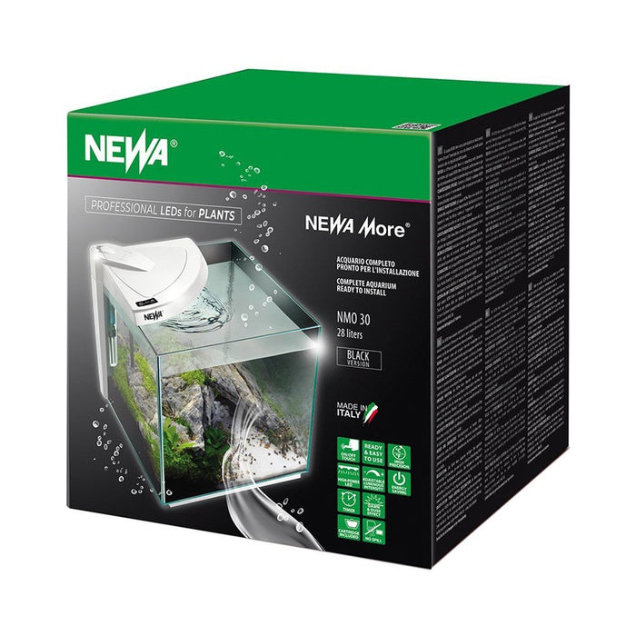 Newa More NMO30RW Bianco – Acquario Nano Reef Marino 28L con LED Touch e Filtro