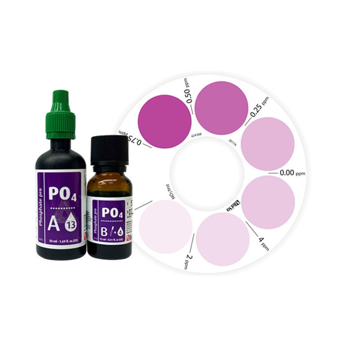 Red Sea Algae Control Pro Test Kit NO3 PO4 – Kit Combinato di Precisione per Nitrati e Fosfati in Acquario Marino (100+100 Test)