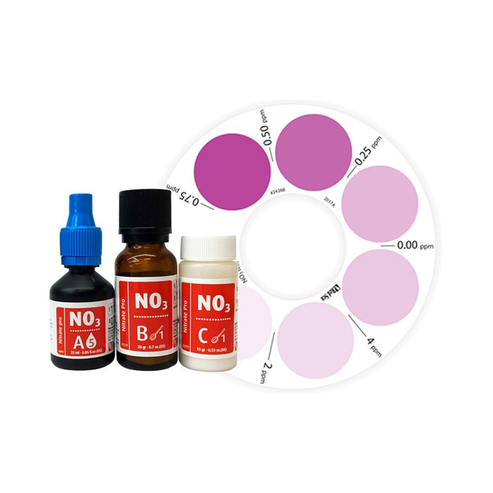 Red Sea Algae Control Pro Test Kit NO3 PO4 – Kit Combinato di Precisione per Nitrati e Fosfati in Acquario Marino (100+100 Test)