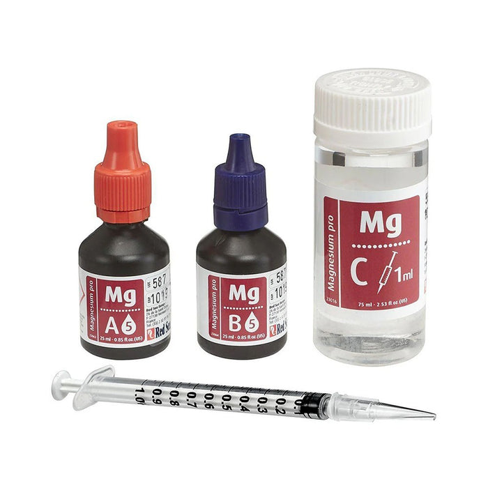 Red Sea Magnesium Pro Test Kit – Test di Titolazione ad Alta Precisione per il Magnesio in Acquario Marino (100 Test)