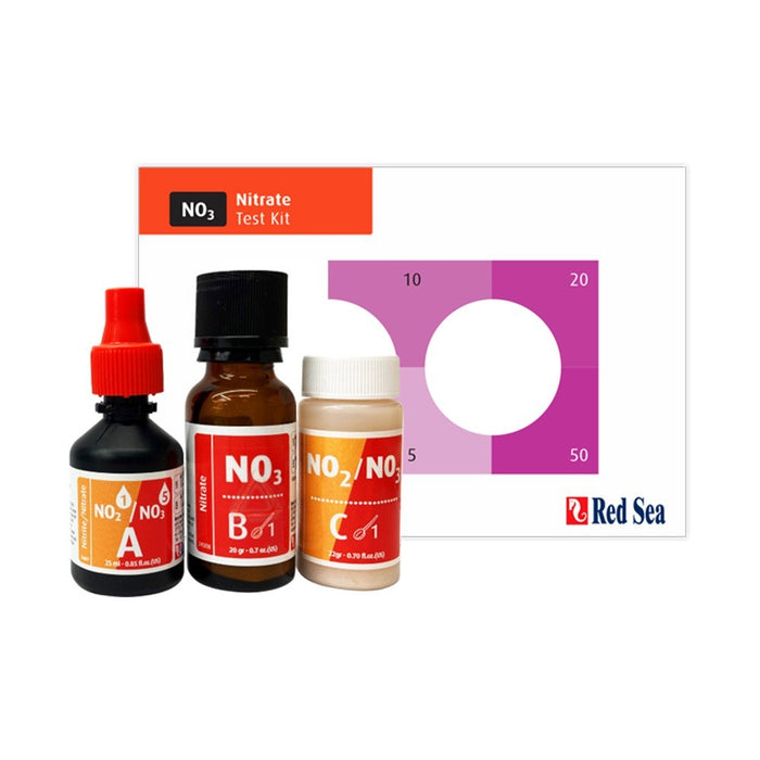 Red Sea MCP Marine Care Test Kit – Set Multi-Test Completo per Maturazione Acquario Marino (NH3/NH4, NO2, NO3, pH, KH)
