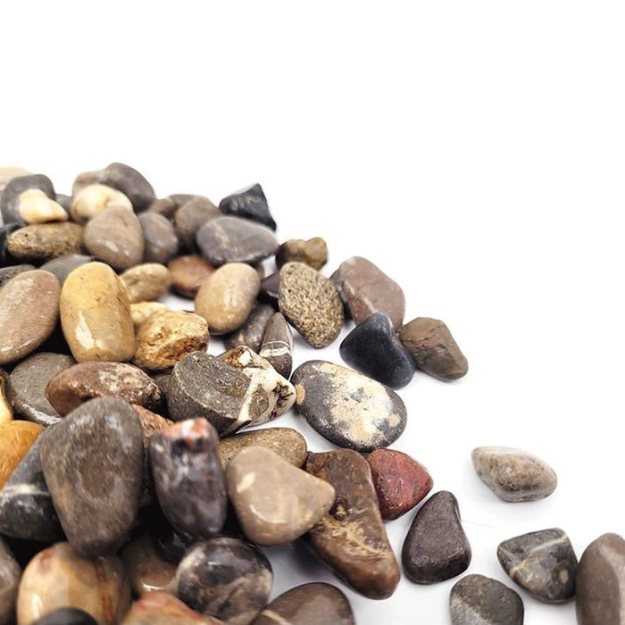 WIO Stream Gravel Mix 5 kg – Ciottoli Naturali 8–40 mm per Acquascaping