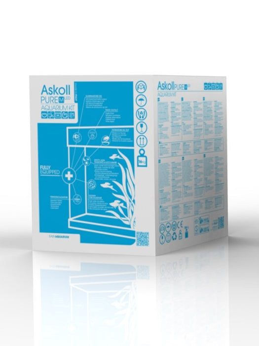 Askoll Pure Aquarium Kit Medium Absolute Black LED