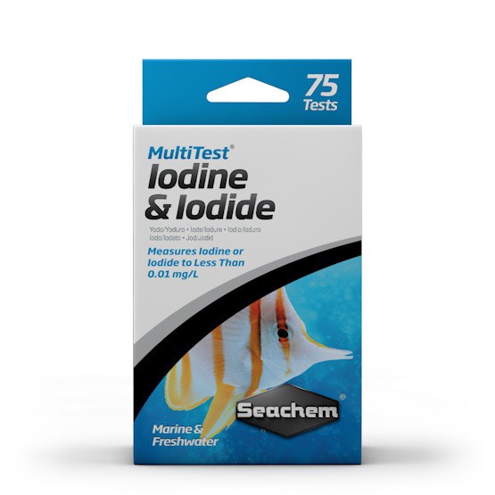 Seachem Multitest Iodine & Iodide