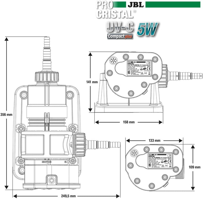 JBL ProCristal Compact plus UV-C 5 W