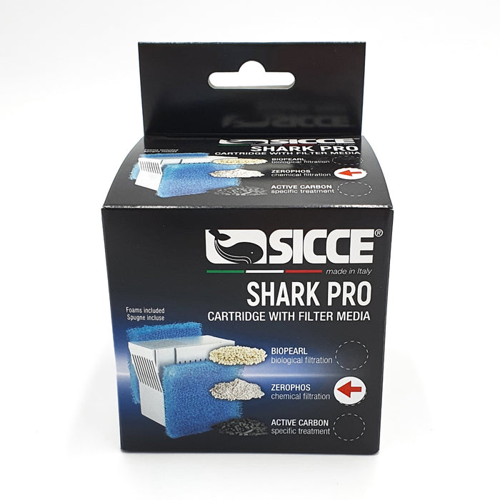 Sicce cartuccia Zerophos + spugne Shark Pro