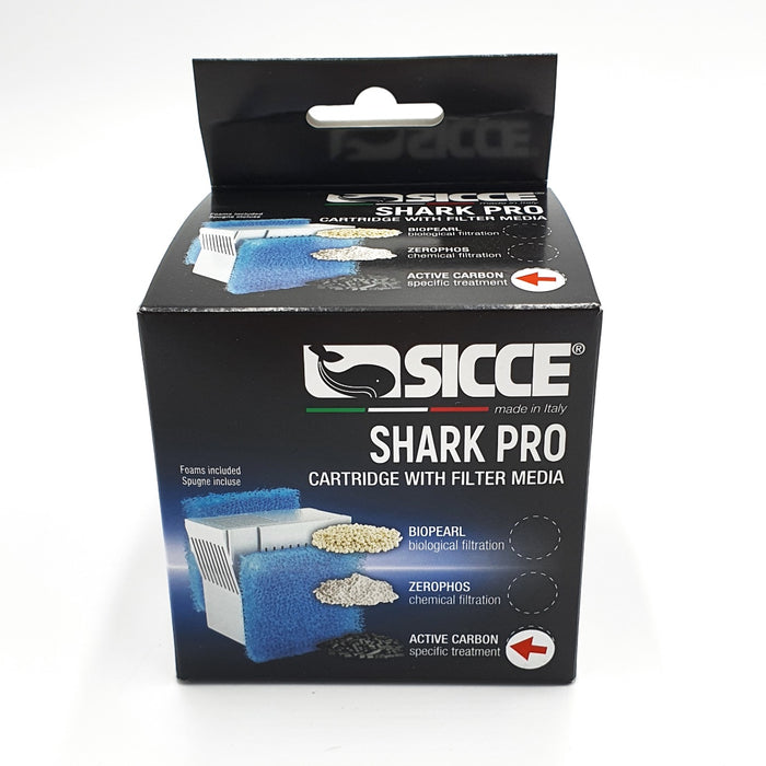 Sicce cartuccia Carbone attivo + spugne Shark Pro