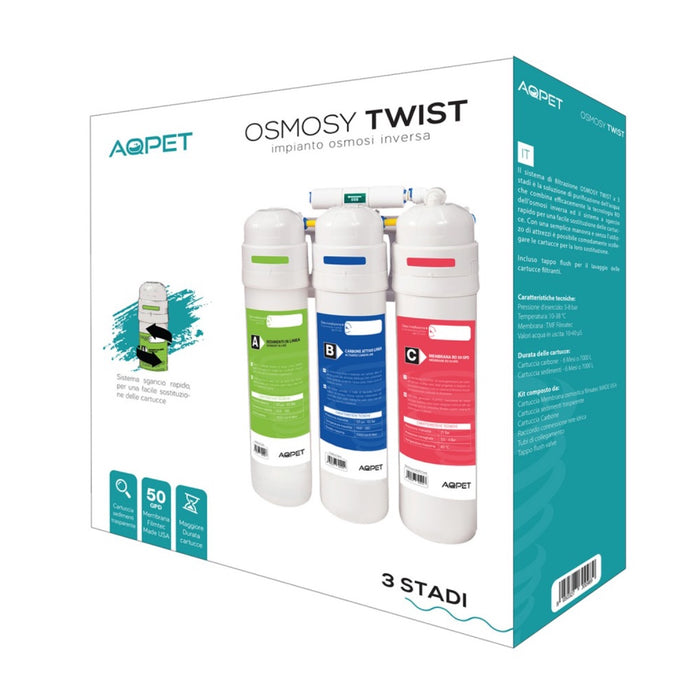 AqPet Twist impianto di osmosi