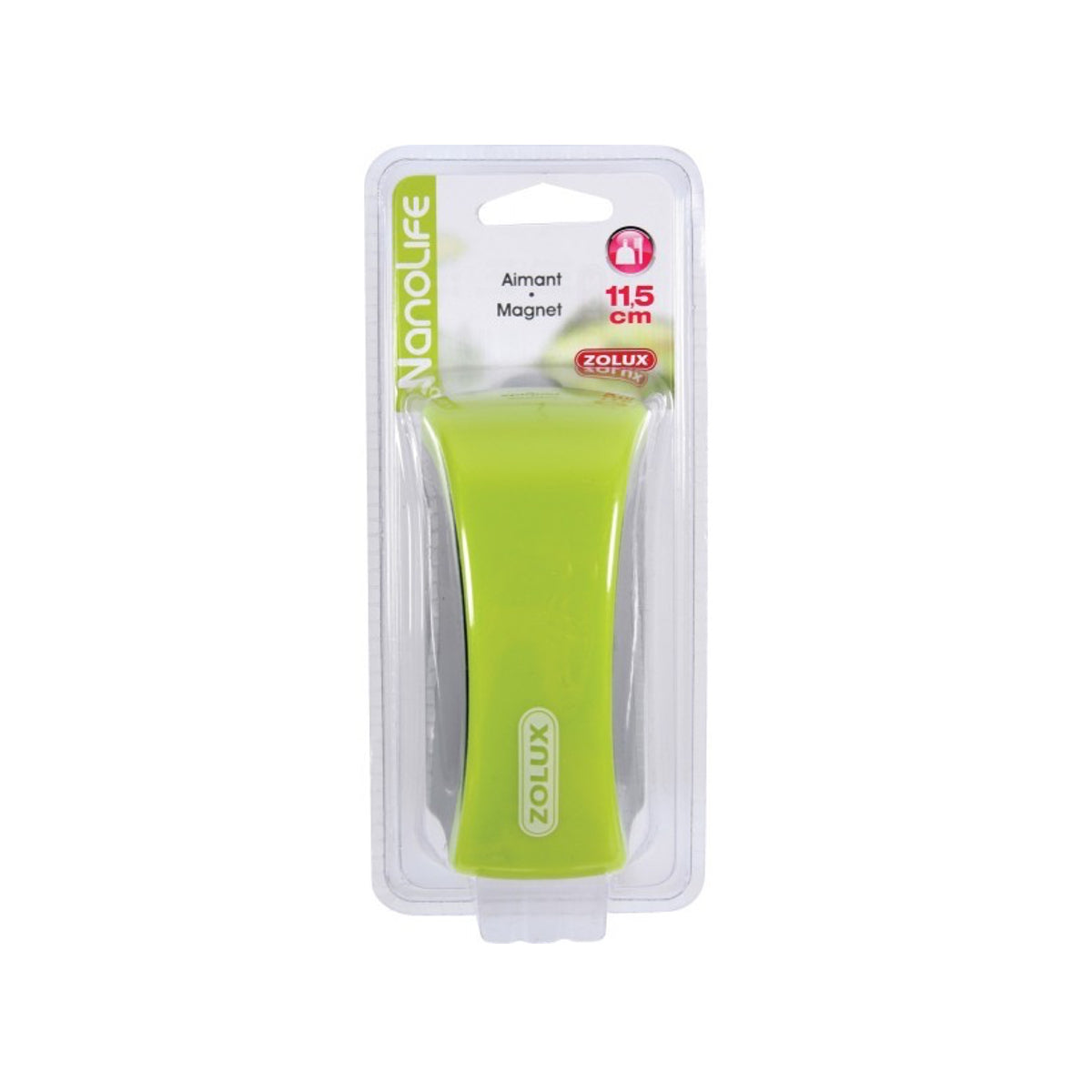 Zolux Magnete pulitore 11,5 cm — Verde Vivo Acquari