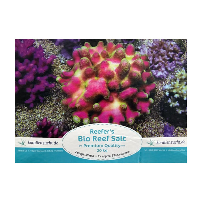 Korallen Zucht Reefer's Bio Reef Salt 20 Kg